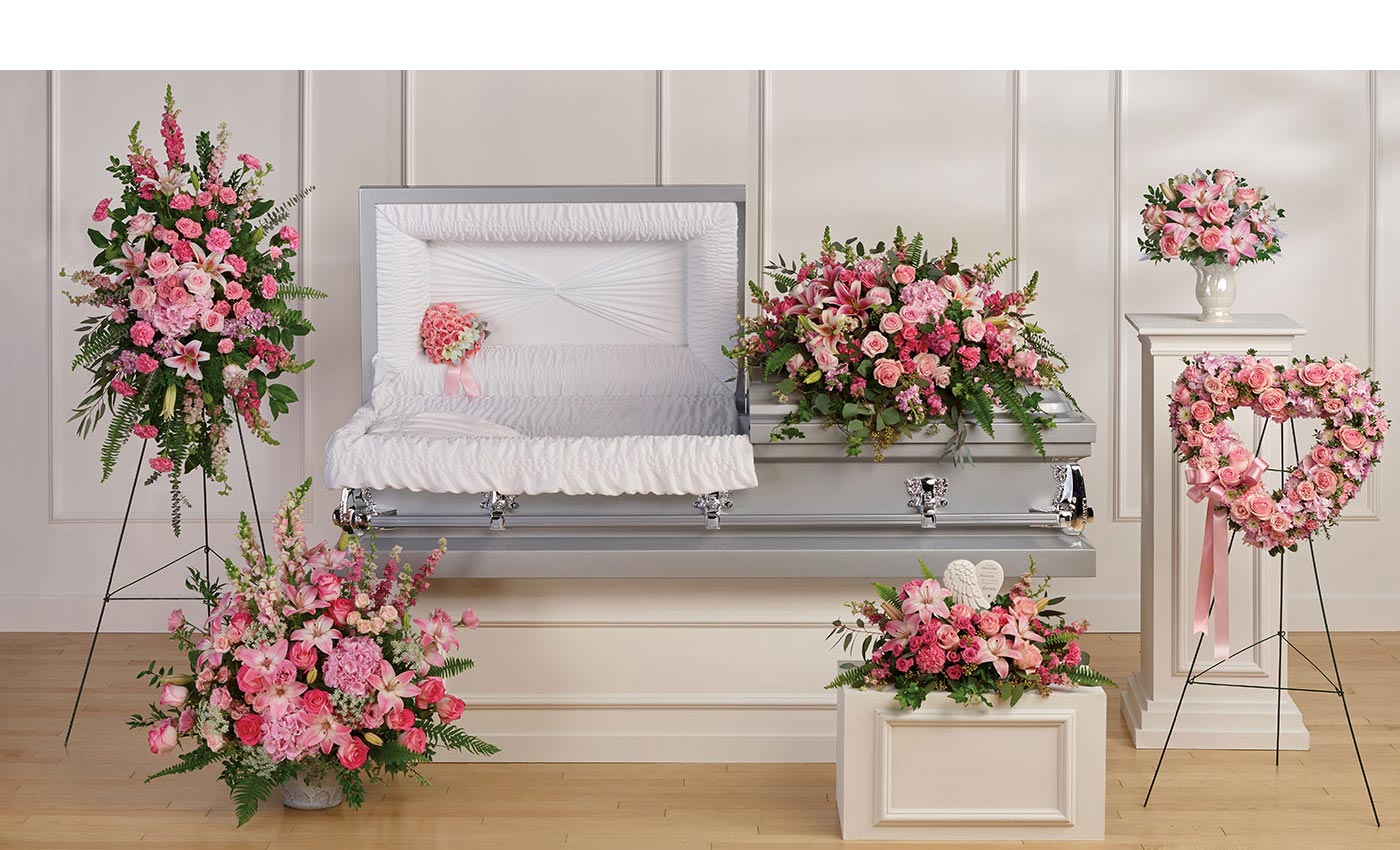 Envoyez des fleurs de condoléances de notre collection Souvenirs merveilleux